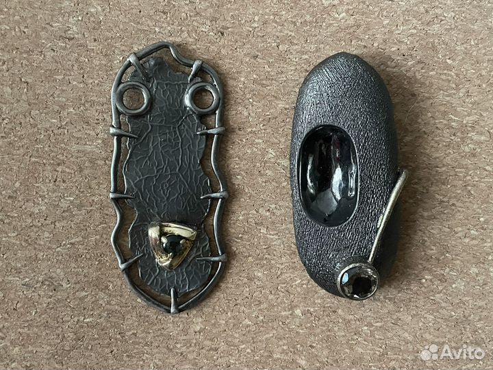 Кулон подвеска брошь Olirna авторская бижутерия