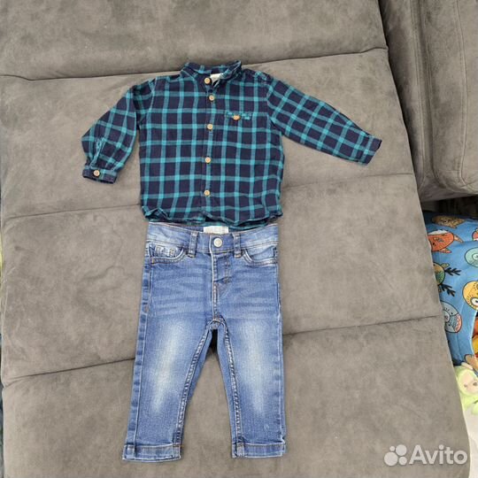 Джинсы для мальчика 80й размер
