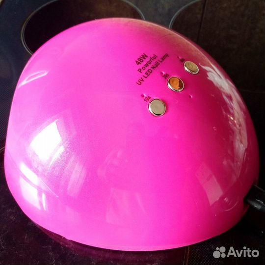 Уф лампа для маникюра и валик