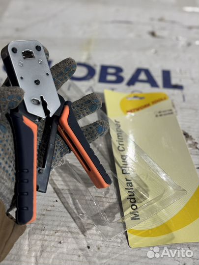 Cabeus Инструмент обжимной для RJ-45 (8р8с)