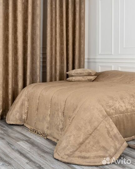 Новое покрывало Зарина бронза мрамор