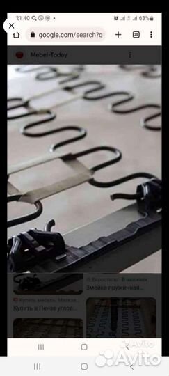 Пружина мебельная металлические