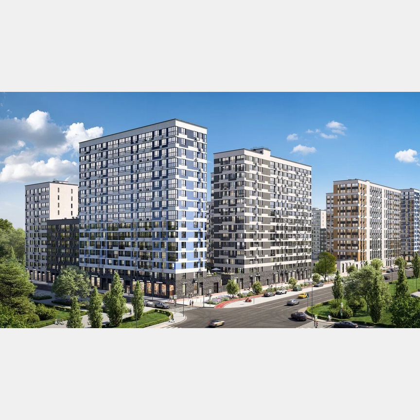 3-к. квартира, 90,1 м², 2/12 эт.