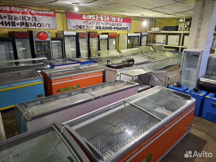 Холодильные шкафы витрины бонеты лари морозильные