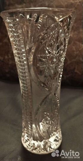 Хрустальная ваза СССР