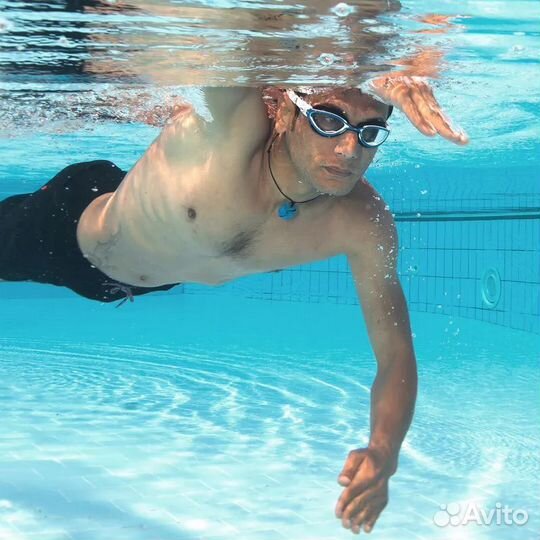 Очки для плаванья Thunder Blue Grey/black