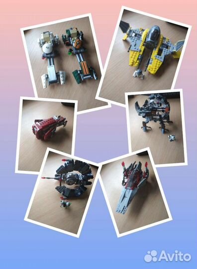 Lego star wars много наборов цена за всё