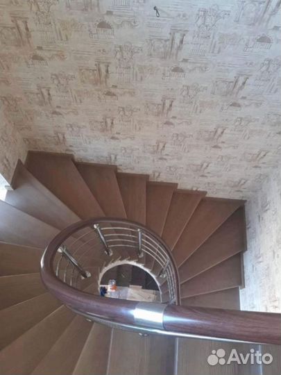 Перила в частный дом из нержавеющей стали