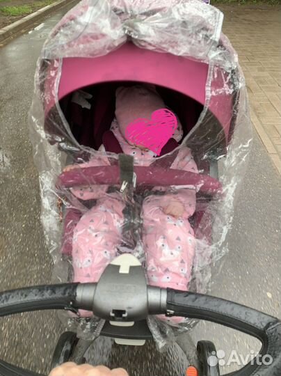 Коляска stokke 2 в 1