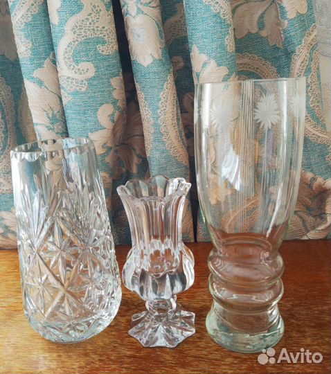 Хрусталь СССР Вазы для цветов