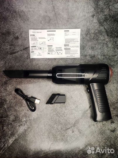 Автомобильный мини пылесос