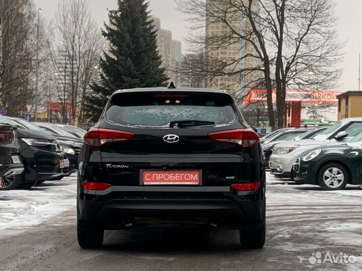 Hyundai Tucson 2.0 AT, 2017, 92 000 км