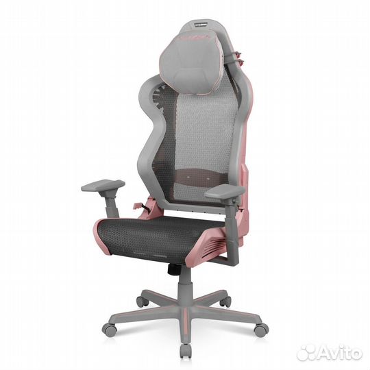 Игровое кресло DXRacer AIR (серо-розовое)