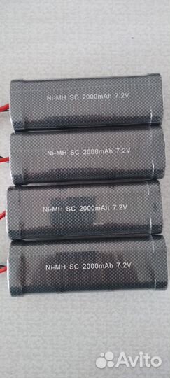 Акамуляторы Ni-MH SC 2000mAh 7.2 V