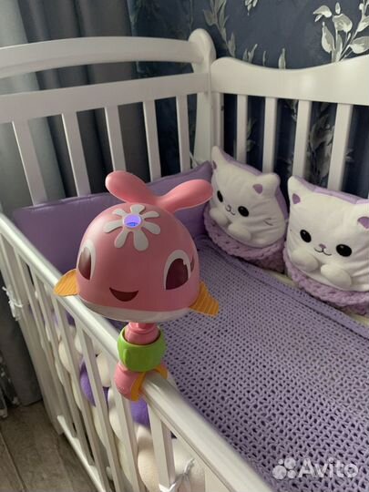 Детский музыкальный проектор игрушка для сна