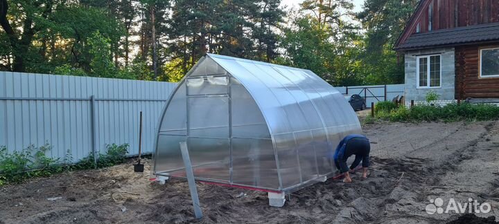 Теплица Капелька. (Эконом, Стандарт, Усиленная)