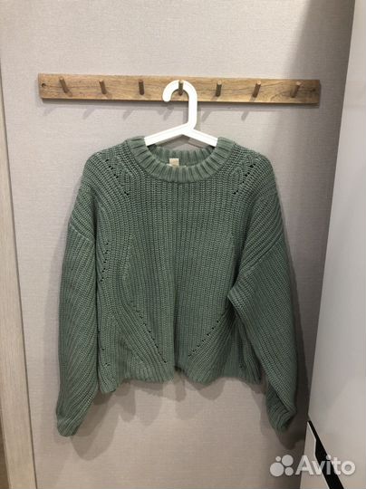 Хлопковый свитер H&M