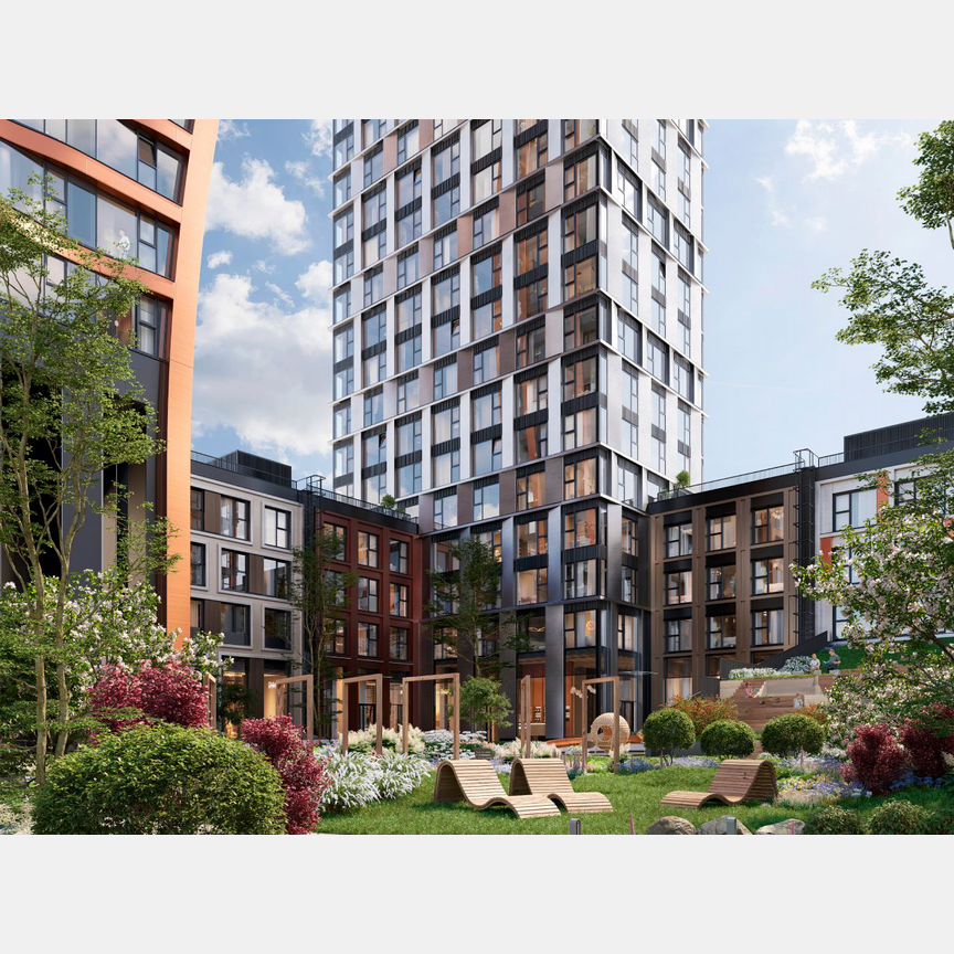 2-к. квартира, 64,5 м², 5/28 эт.