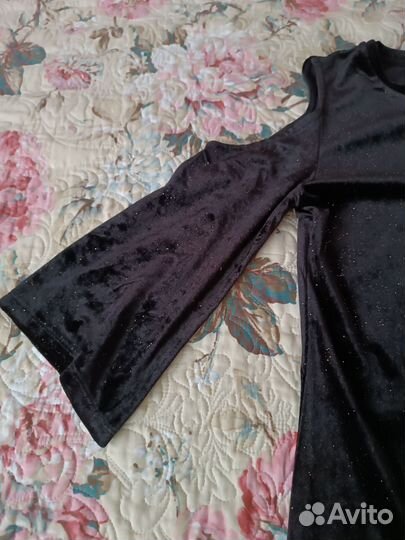 Вечернее платье бархатное