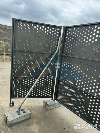 Временное ограждение 1бн(1) перфорированное