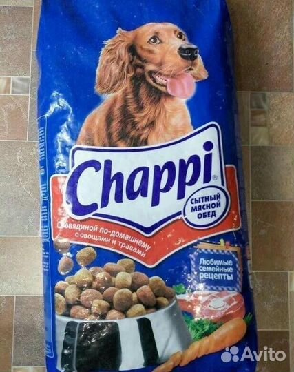 Корм для собак Chappi 15 кг/2.5 кг