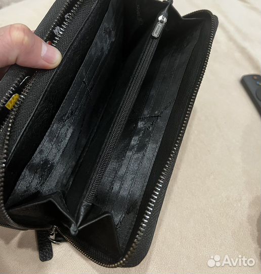 Кожаный клач мужской