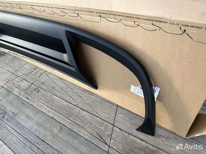 Задний диффузор kodiaq VRS RS