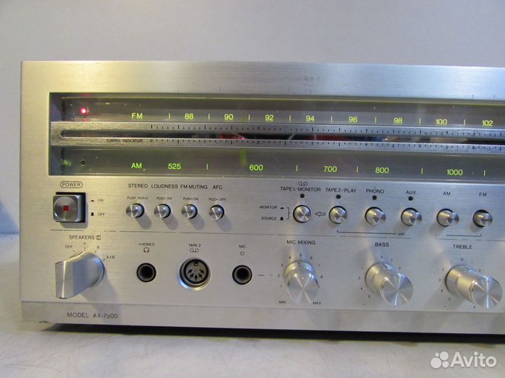 Aiwa AX-7500 Стерео Ресивер Japan 1976г