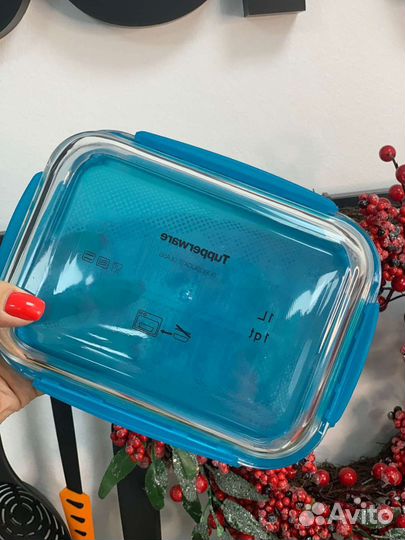 Контейнеры Tupperware «Premium Glass»(1 л и 1,5 л)