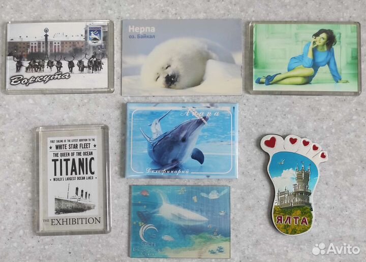 Магнитики сувенирные