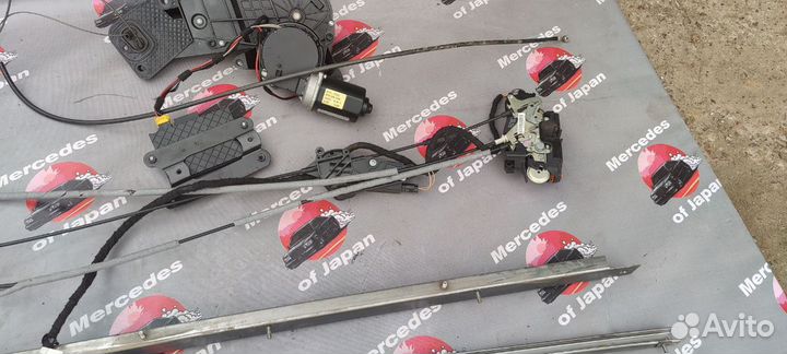 Комплект левой сдвижной электродвери w639 Mercedes