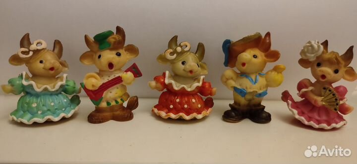 Резиновые игрушки 5 штук