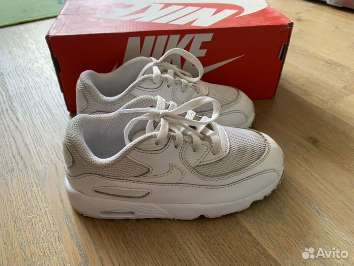 Кроссовки детские Nike air кожаные