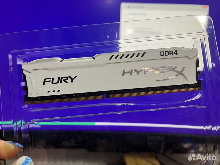 Оперативная память Hyperx Fury DDR4 16gb 3466mhz