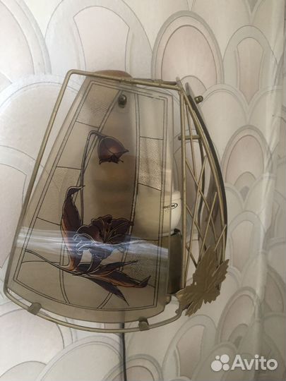 Люстра и светильник (Польша)