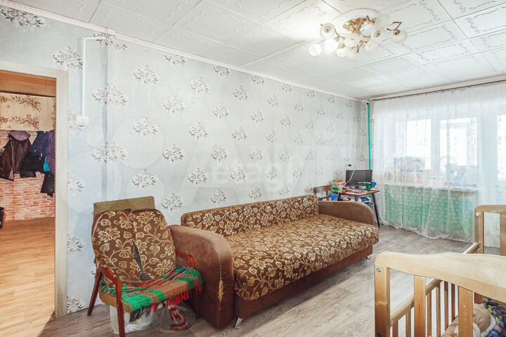2-к. квартира, 44,4 м², 5/5 эт.
