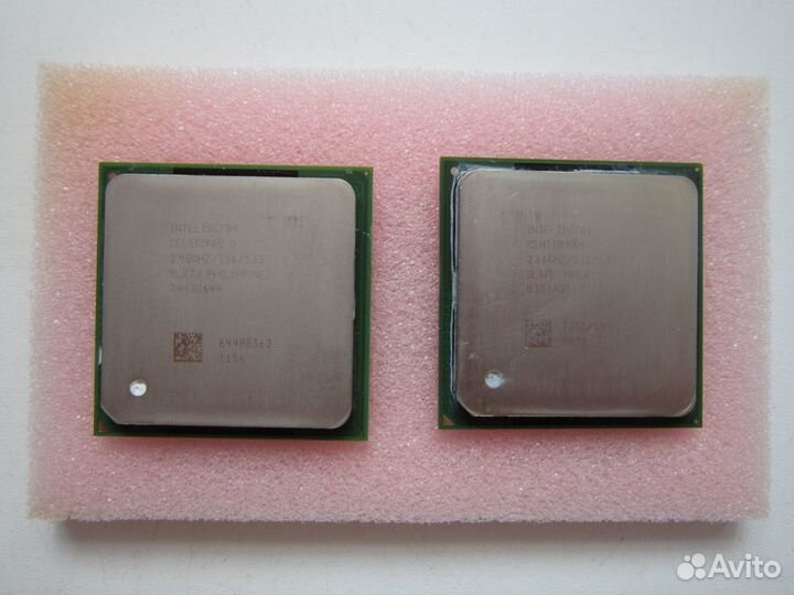 Процессоры Intel 478 и 775