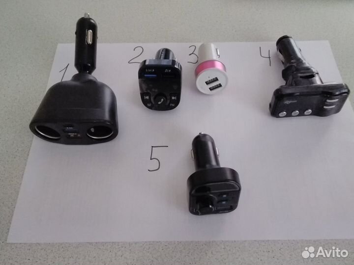 USB/Bluetooth гаджеты для авто+FM-модулятор