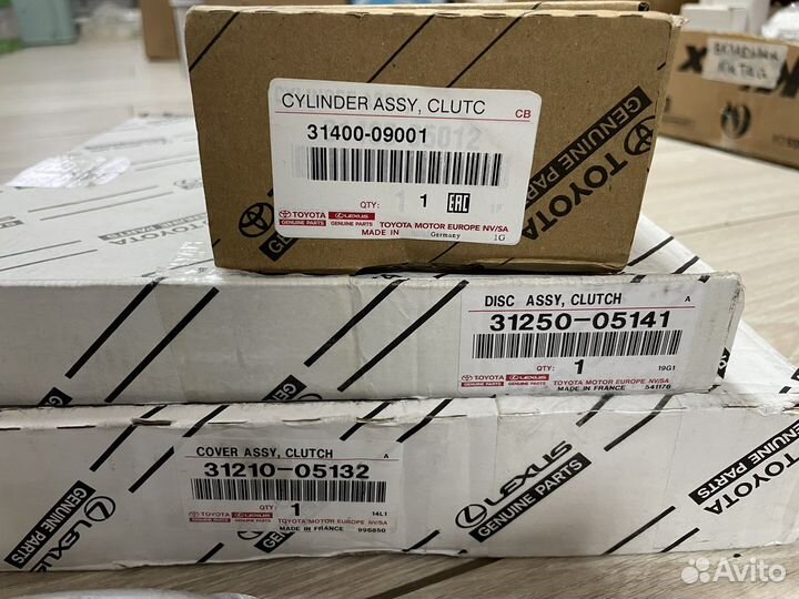 Сцепление Toyota Corolla E180