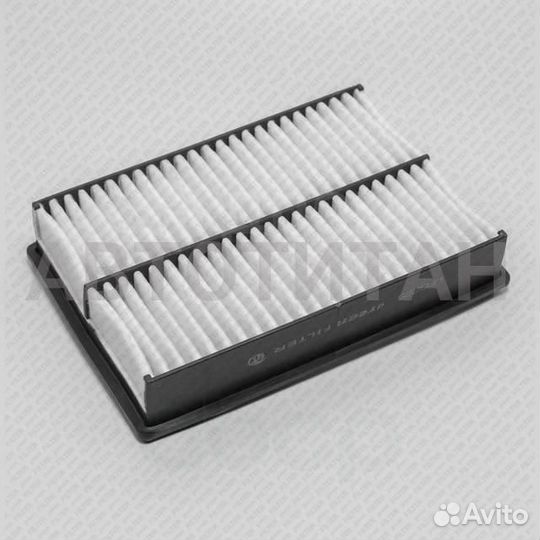 Фильтр воздушный mazda 3 03- / mazda 5 05- green filter LF0225