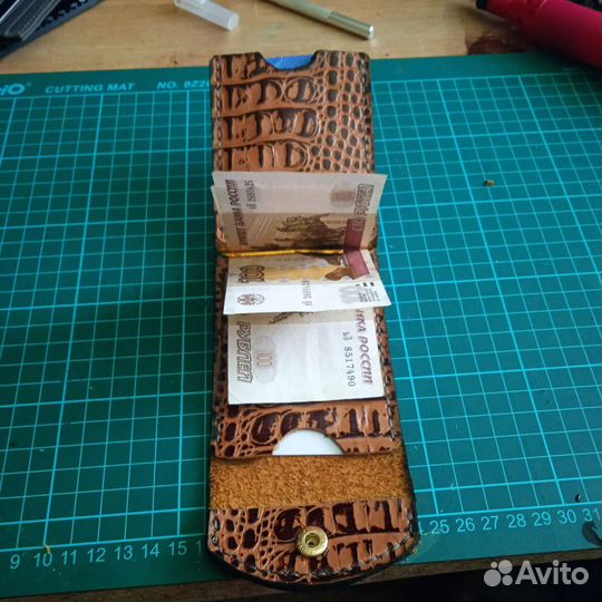 Зажим для денег, картхолдер