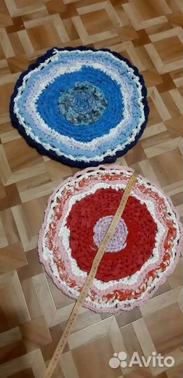 Вязанные коврики