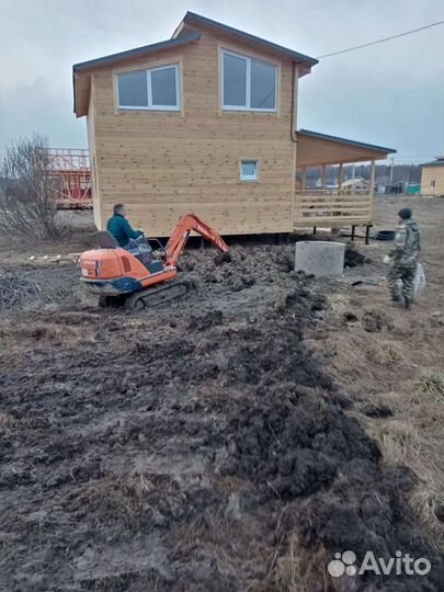 Аренда мини экскаватор