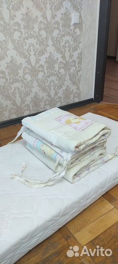 Бортики в детскую кроватку тонкие