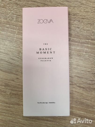 Палетка zoeva