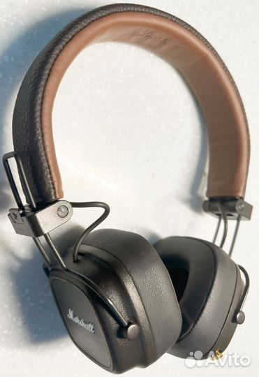 Наушники marshall major 4 коричневые