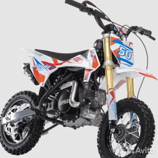 Питбайк BSE kids 50(белый)