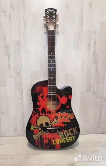 Акустическая гитара новая