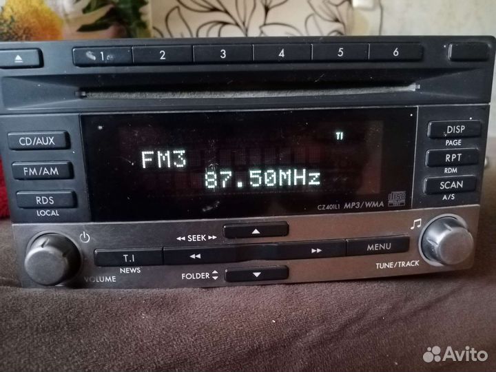 Магнитола subaru impreza