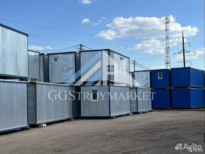 Бытовка блок контейнер вагончик металлический